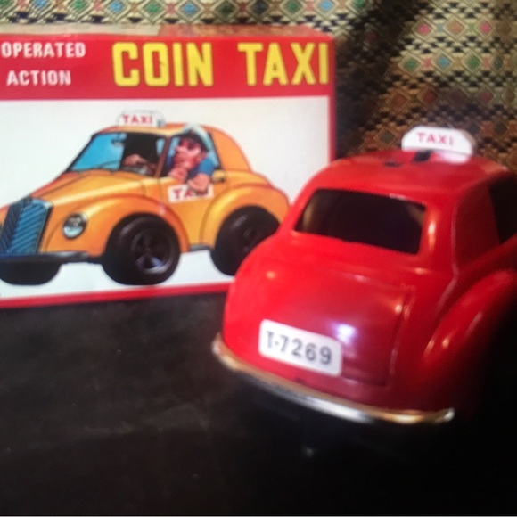 Taxi Bump and go coin car Japan - Picture 6 of 8